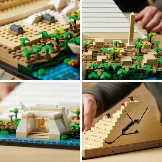 LEGO® Architecture Great Pyramid of Giza 21058 Building Kit (1,476 Pieces)